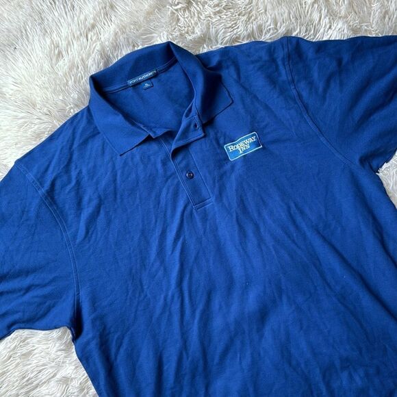 Port Authority Blue Polo, Rodeway Inn Size XL - Picture 2 of 4